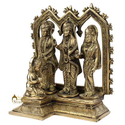 Indian Lord Rama With Family Laxman Sita Hanuman Family Idol Statue Figure 8"