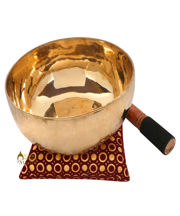 Tibetan Buddhism Himalyan Chakra Bronze Meditation Healing Yoga Singing Bowl