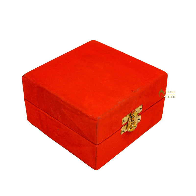 Brass Small Diya For Home Pooja Diwali Decor With Gift Box