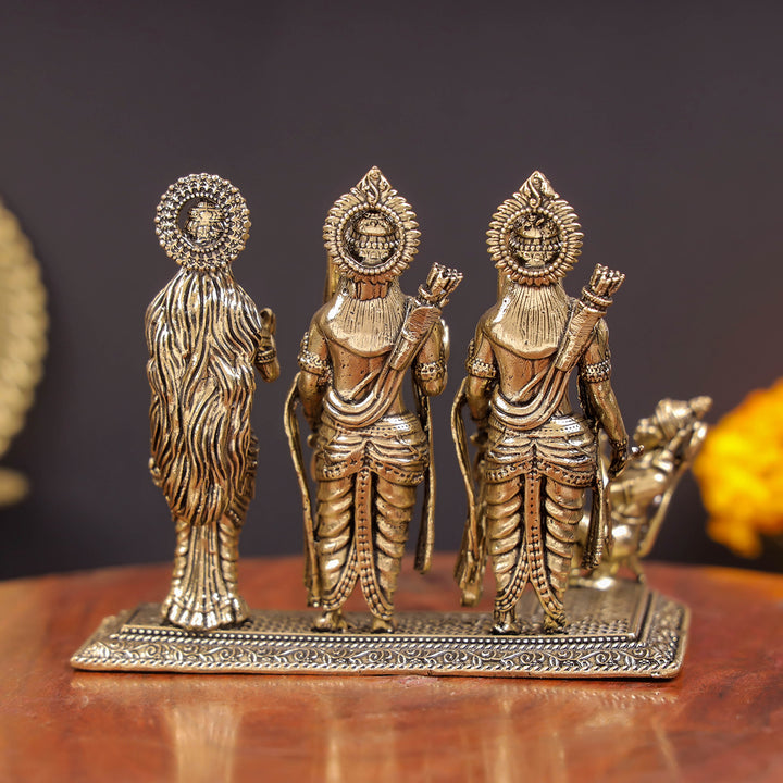 Brass Superfine Ram Darbar Idol With Intricate Carvings 3 Inch