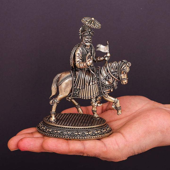 Brass Superfine Baba Ramdev Pir Statue 5 Inches