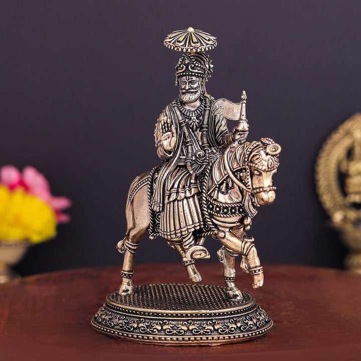 Brass Superfine Baba Ramdev Pir Statue 5 Inches