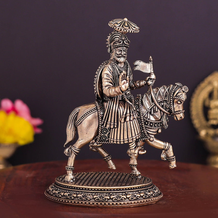 Brass Superfine Baba Ramdev Pir Statue 5 Inches 463890