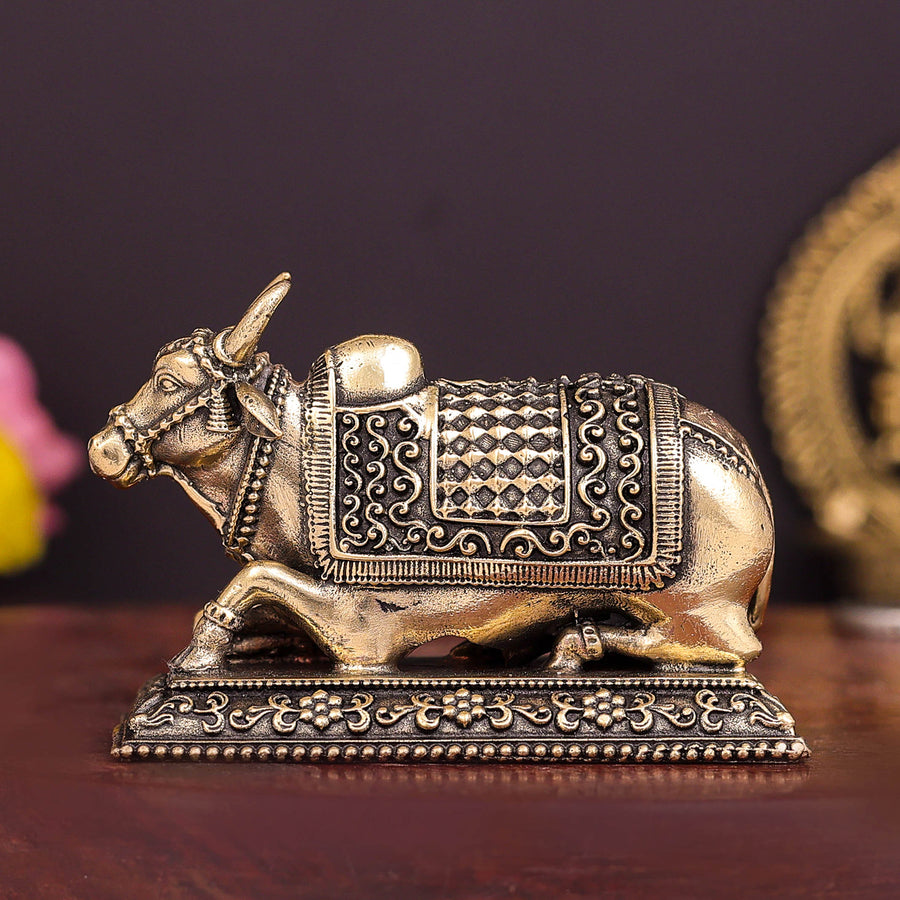 Brass Superfine Nandi Idol 3 Inch 463899