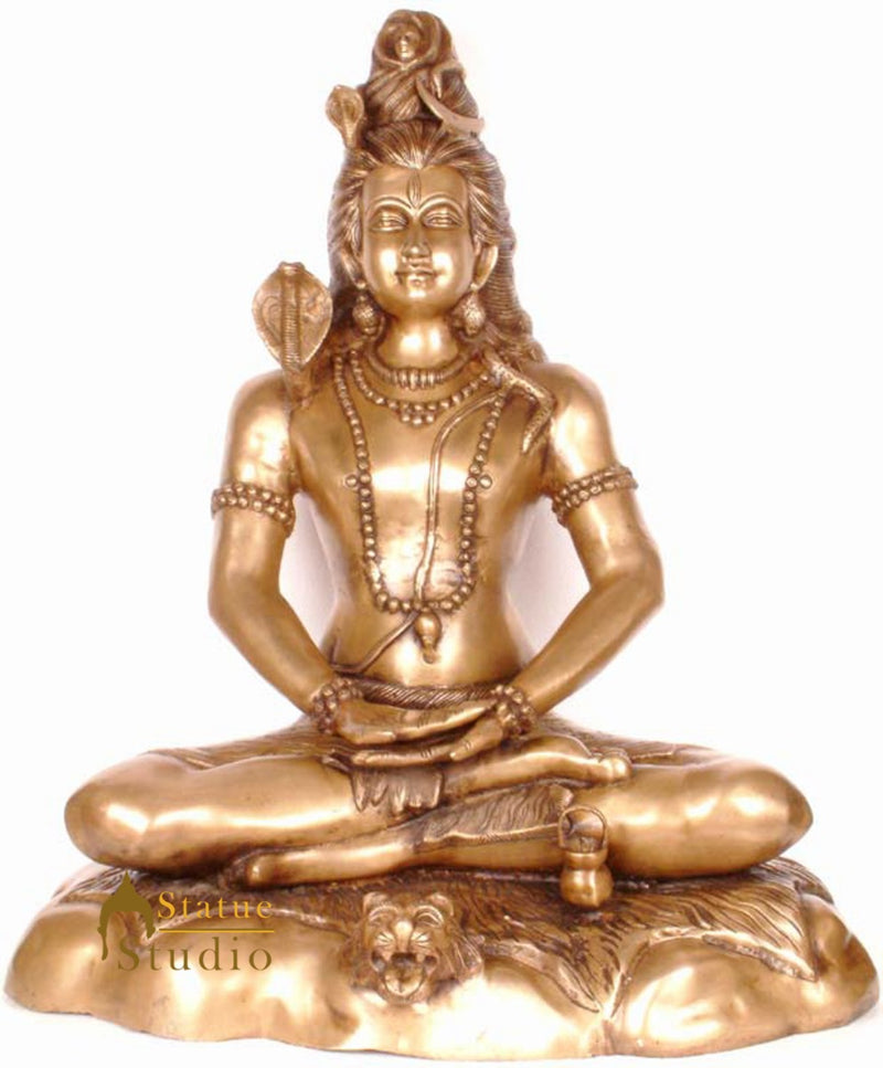 Large Size Indian Hindu Bhole Nath Mahadeva Shankar The Destroyer Lord Shiva 28"