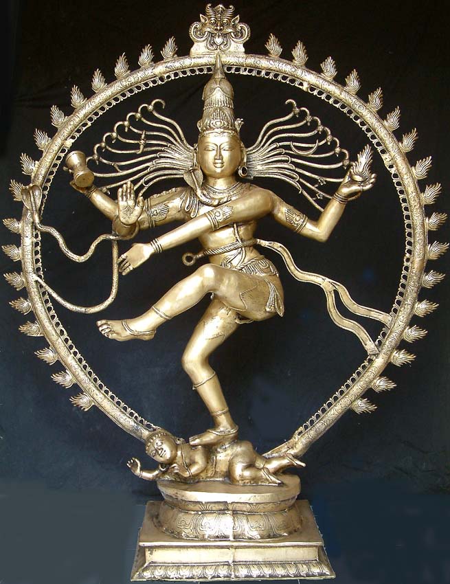 Very Large Exclusive Rare Lord Dancing Shiva Natraja 6 Feet Masterpiece Statue