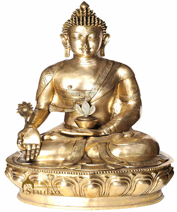 Large Size Home Garden Indoor Outdoor Décor Blessing Buddha Big Statue 4 Feet