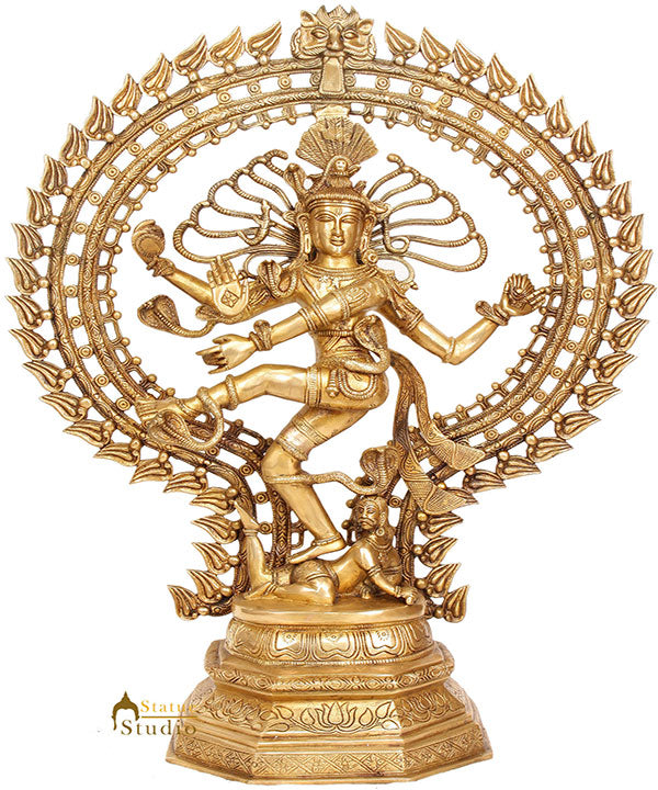 Large Size Indian God Dancing Shiva Nataraja 2.5 Feet Office Home Décor Idol