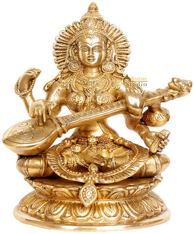 Mother Saraswati - A True Picture of Wisdom and Affection