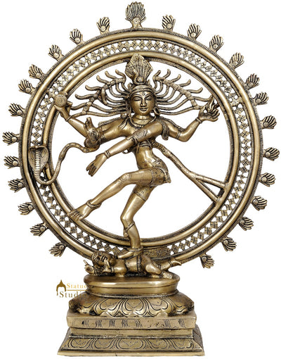 Large Size Dancing Shiva as Nataraja Home Garden Décor Gifting 2 Feet"