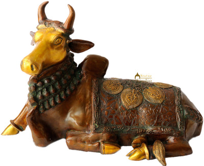 Nandi - The Vehicle and Gana of Lord Shiva Religious Décor Large 27"
