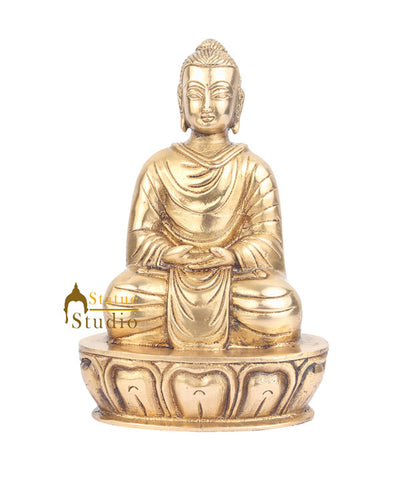 Japanese Buddhist Deity Gautam Buddha Occassional Gifting Showpiece 8"