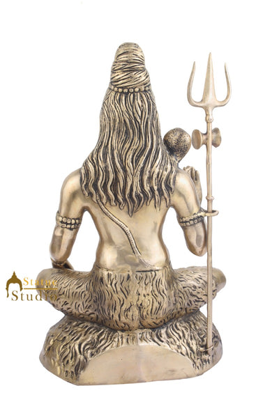 Indian Handicraft Hindu God Shankar Bhagwan Mahayogi Shiv Large Idol 2 Feet