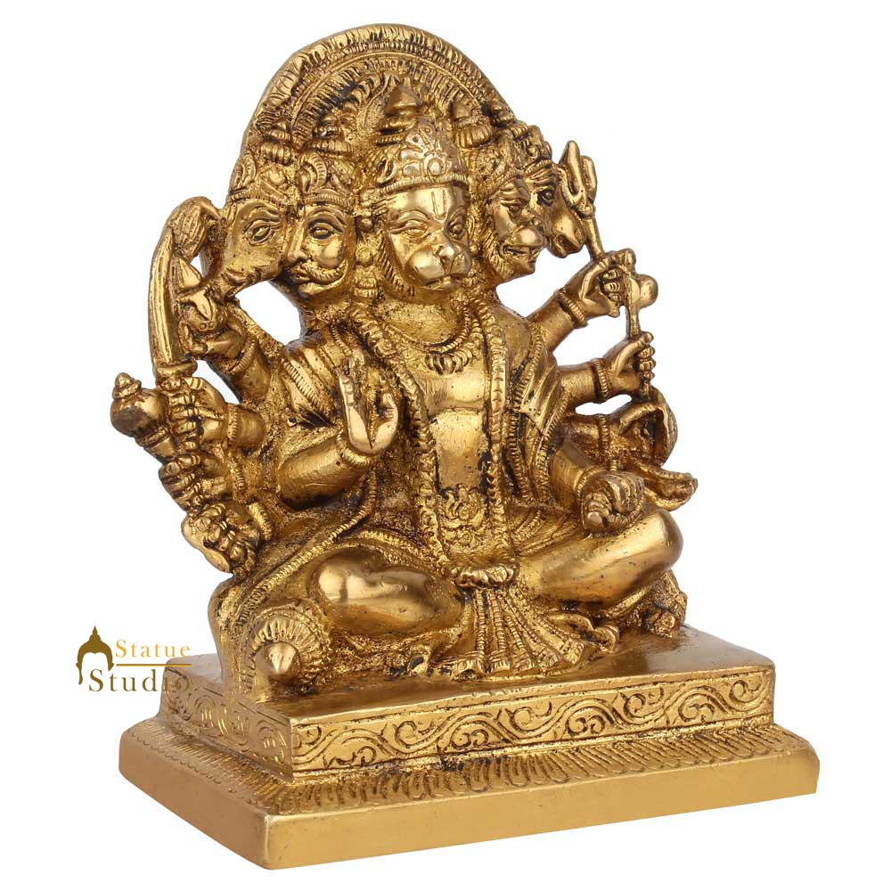 brass-panchmukhi-hanuman-idol-for-home-temple-decor-showpiece-7