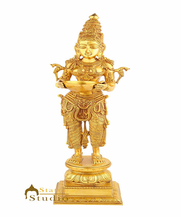 Large Size Religious Spiritual Décor Deep Lady DeepLakshmi Idol Statue 2.5 Feet