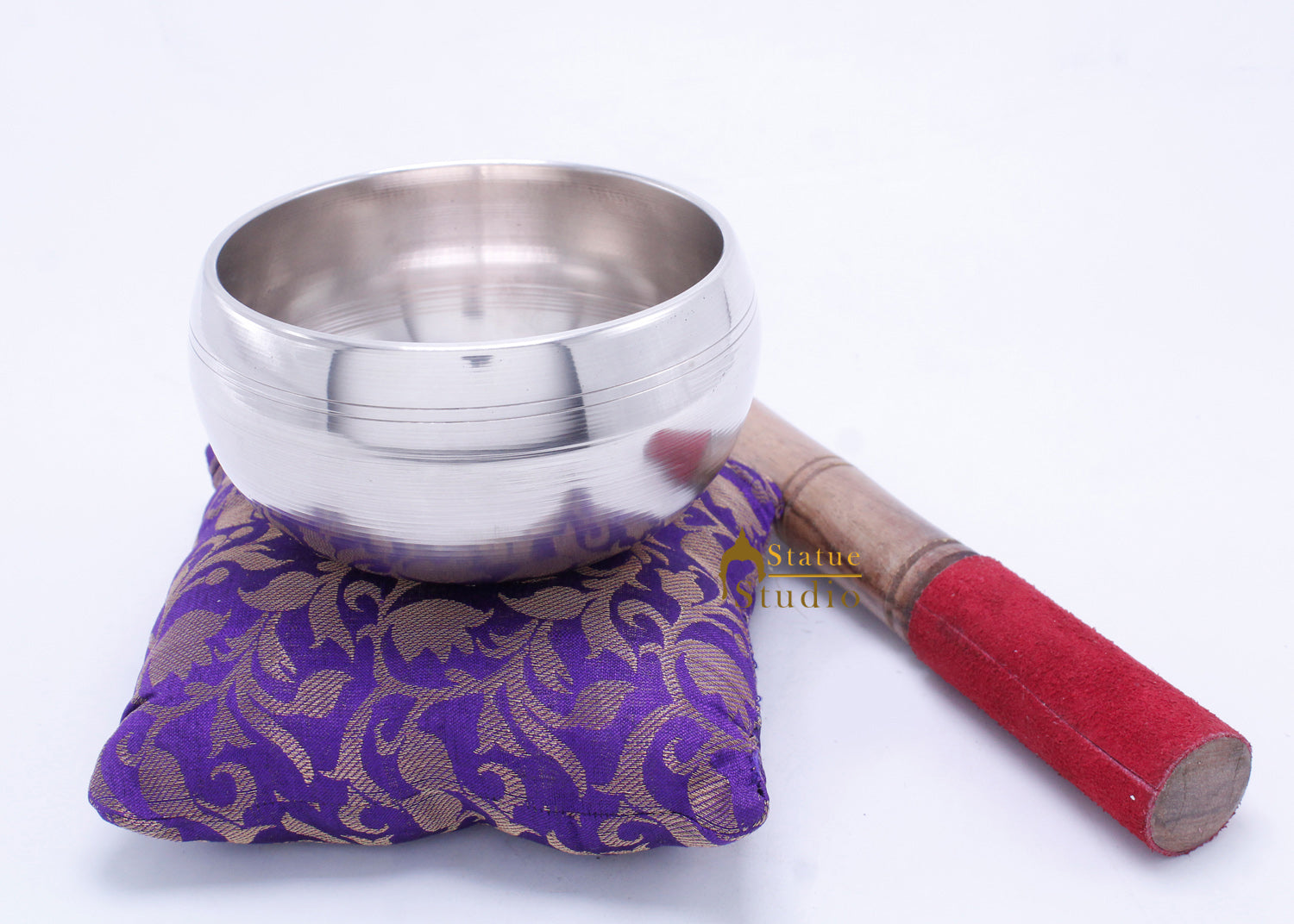 Brass Singing Bowl Tibet Himalyan Buddha Chakra Prayer Yoga Healing Me ...