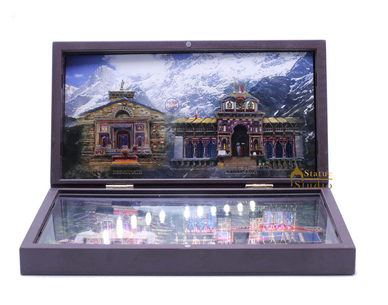 Char Dhaam Charan Paduka Pooja Item For Temple Puja Decorative Gift Showpiece