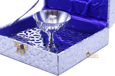 Brass Pooja Diya With Gift Box For Puja Room Diwali Décor Corporate Gift
