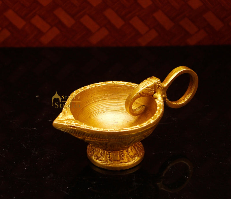 Brass Diya For Home Temple Pooja Room Diwali Décor