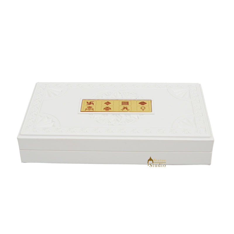 Jainism Wooden Charan Paduka Diwali Pooja Gift Decor Box